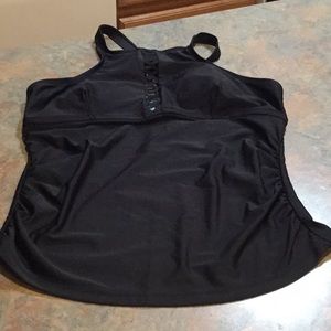 Costal blue tankini swim top